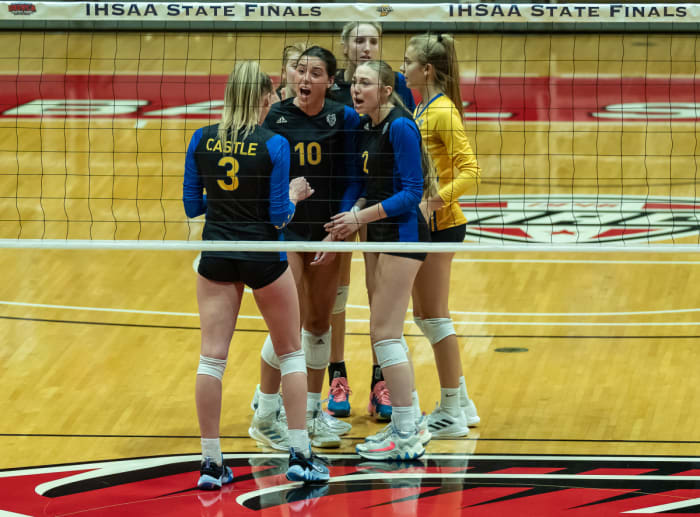 Hamilton Southeastern Castle Illinois girls volleyball 11-4-23 Julie L Brown 24047